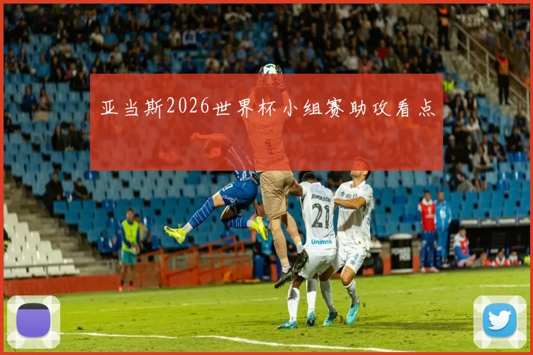 亚当斯2026世界杯小组赛助攻看点