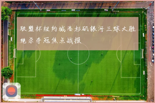 联盟杯纽约城洛杉矶银河三球大胜绝杀夺冠焦点战报