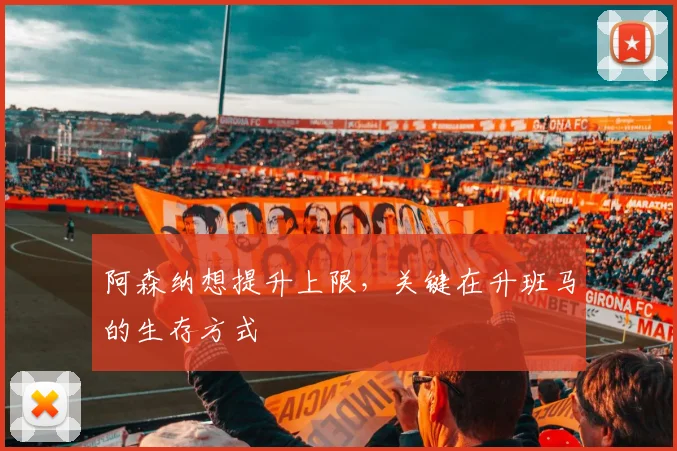 阿森纳想提升上限，关键在升班马的生存方式